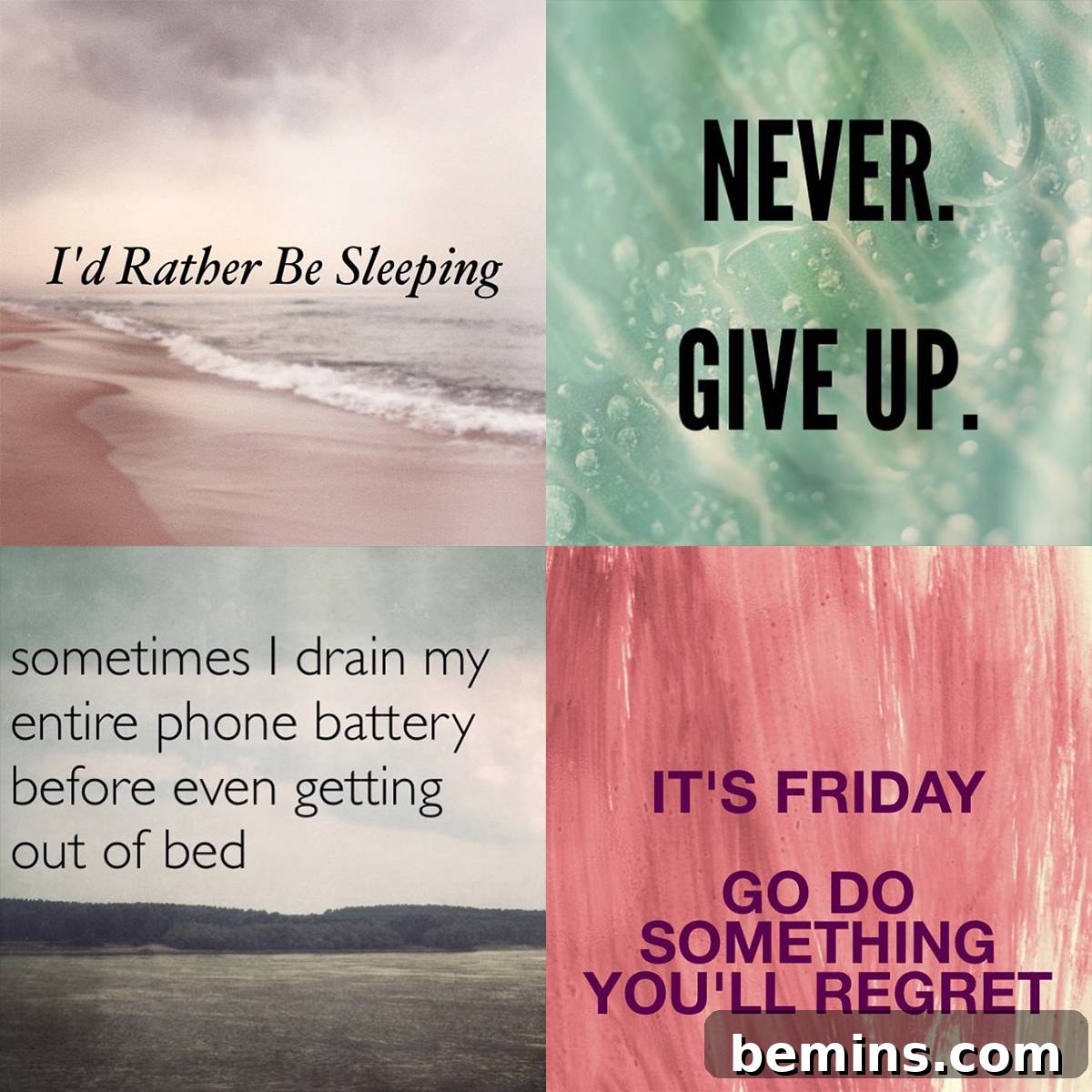 Unspirational Instagram Account