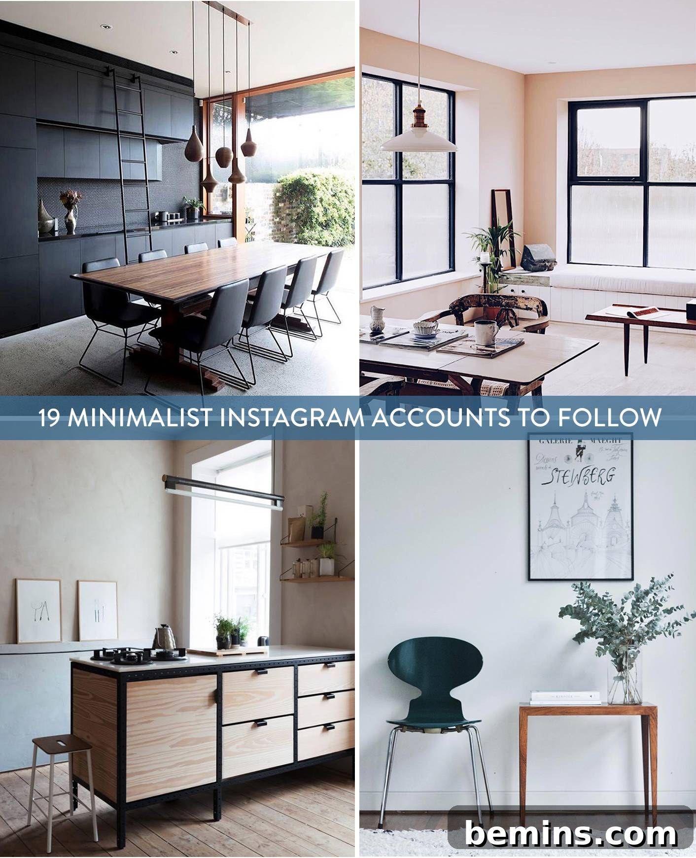 19 Instagram Accounts for a Clean & Minimalist Aesthetic 22 Share this post on Pinterest!