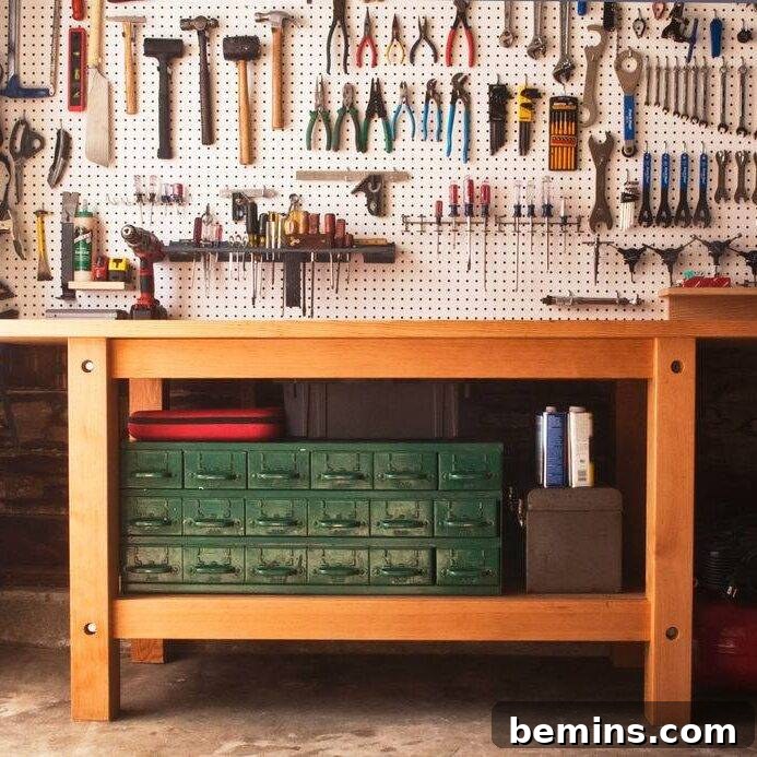 the ultimate garage workbench