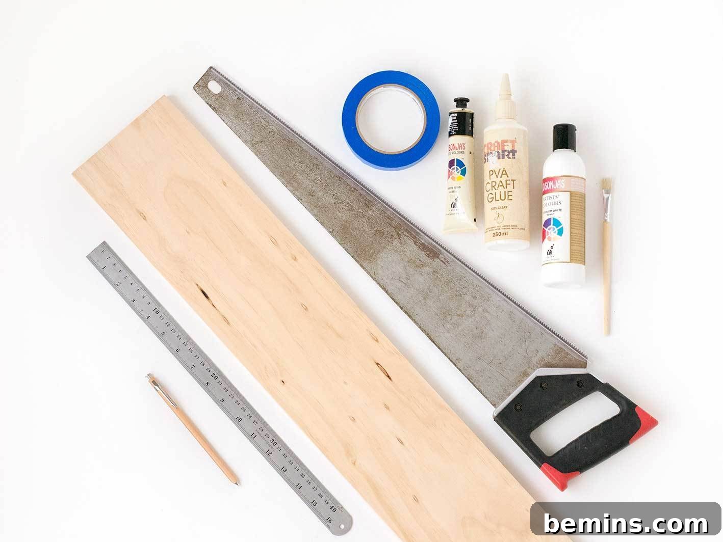 Materials for making mountain bookends