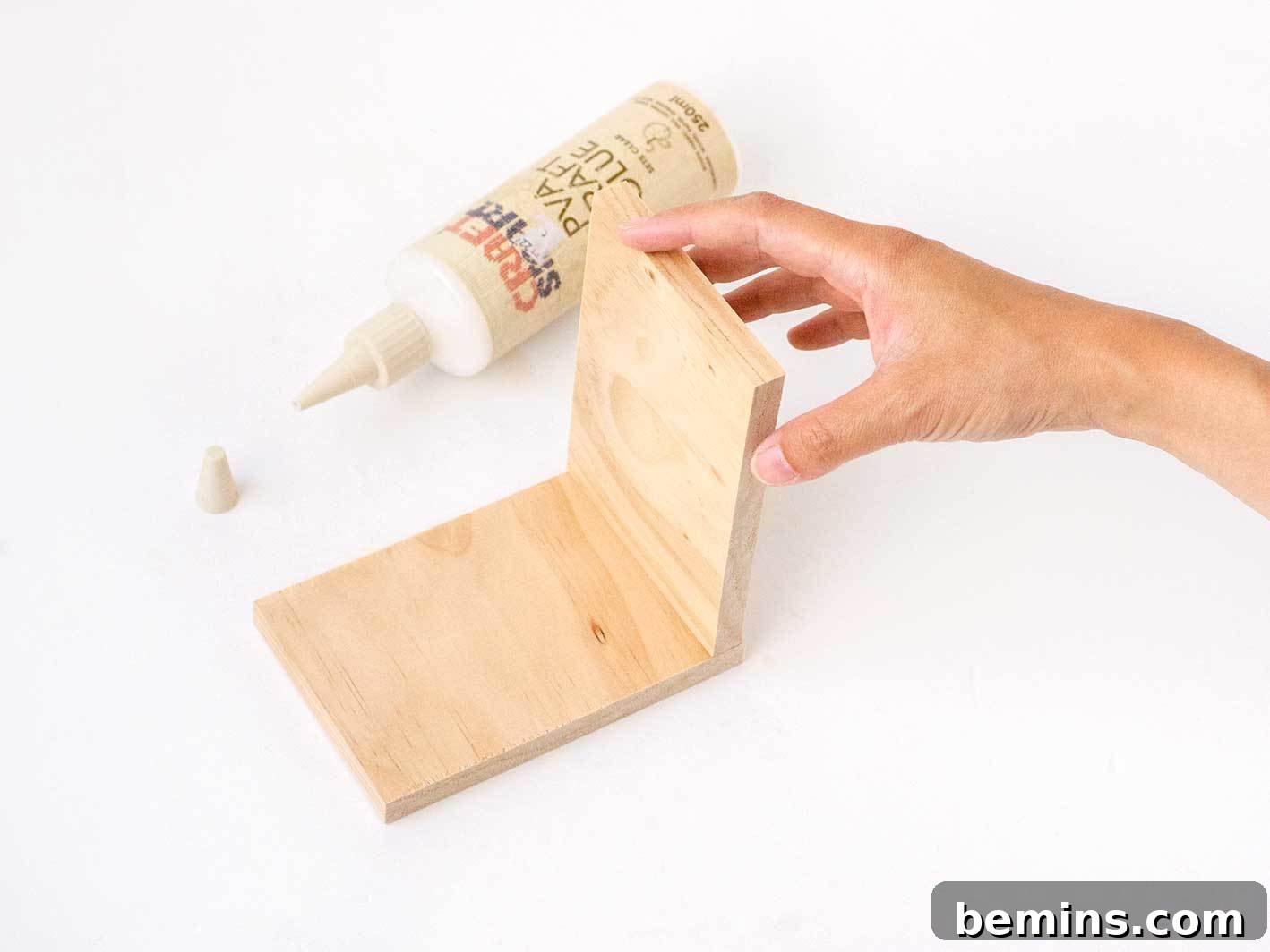 Gluing the base together