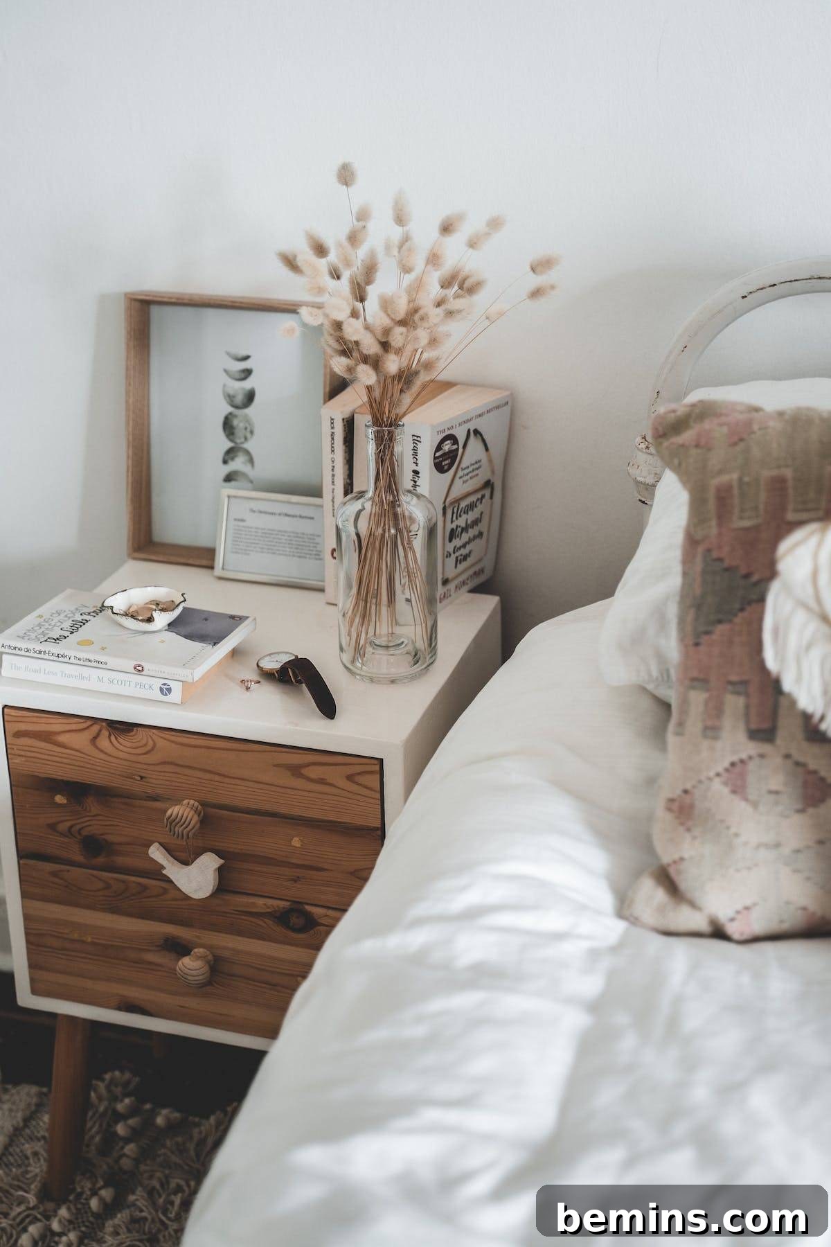 removing bedroom clutter when downsizing