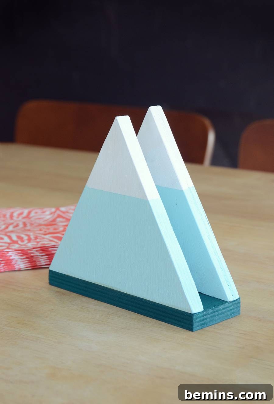 Assembling the Napkin Holder