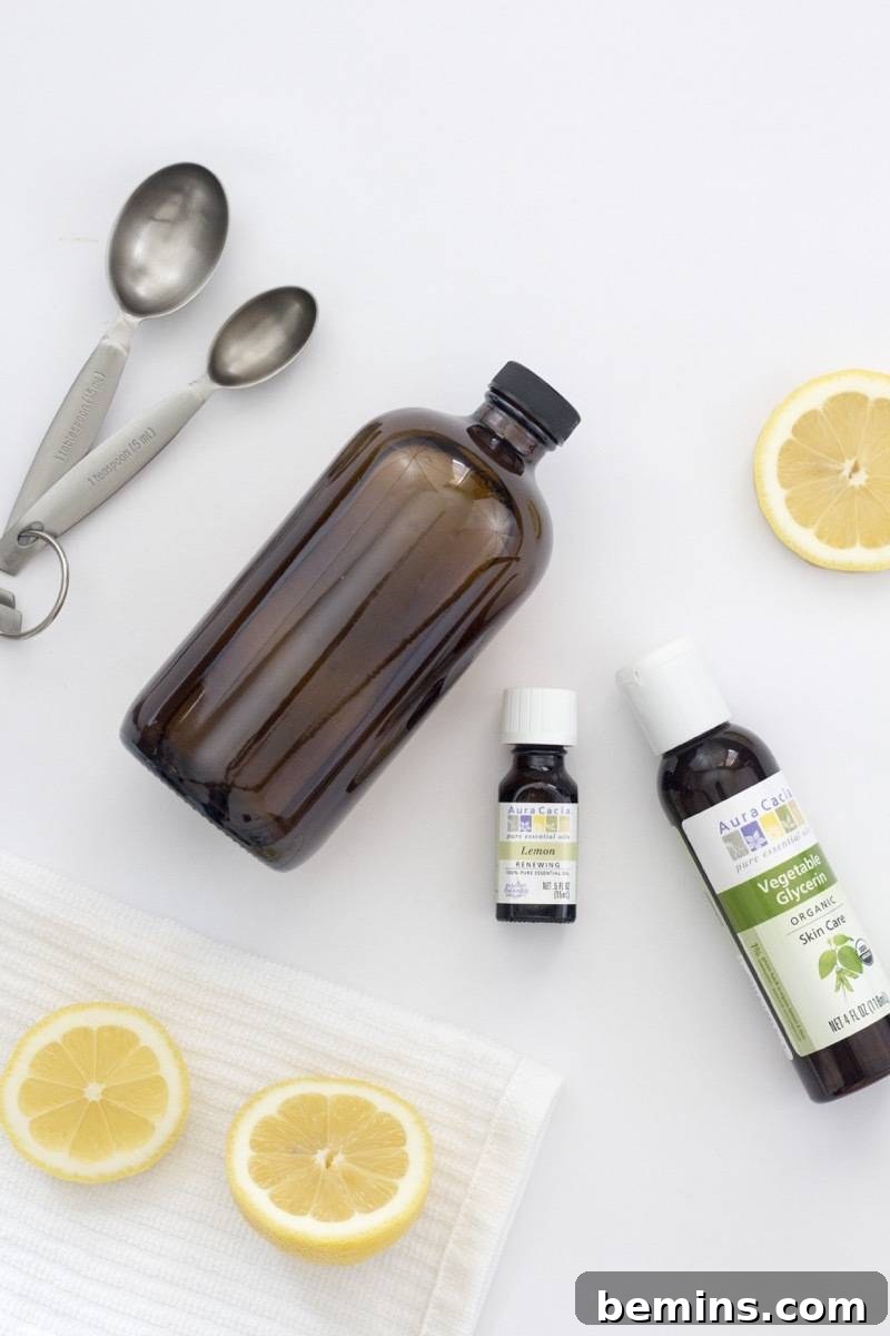 Natural Wood Cleaning Solutions: DIY Recipes for a Sparkling Home 3 Ingredients for homemade wood cleaner