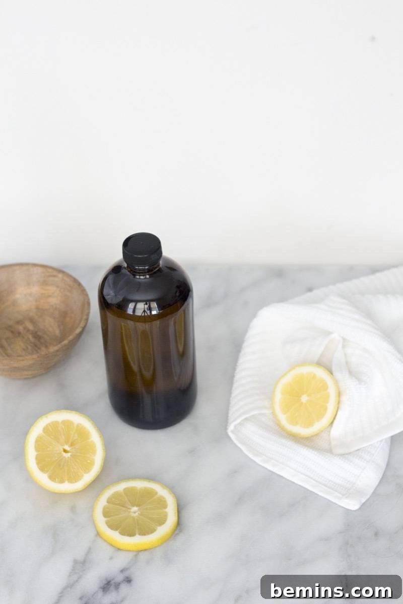 Natural Wood Cleaning Solutions: DIY Recipes for a Sparkling Home 4 Mixing the wood cleaner ingredients