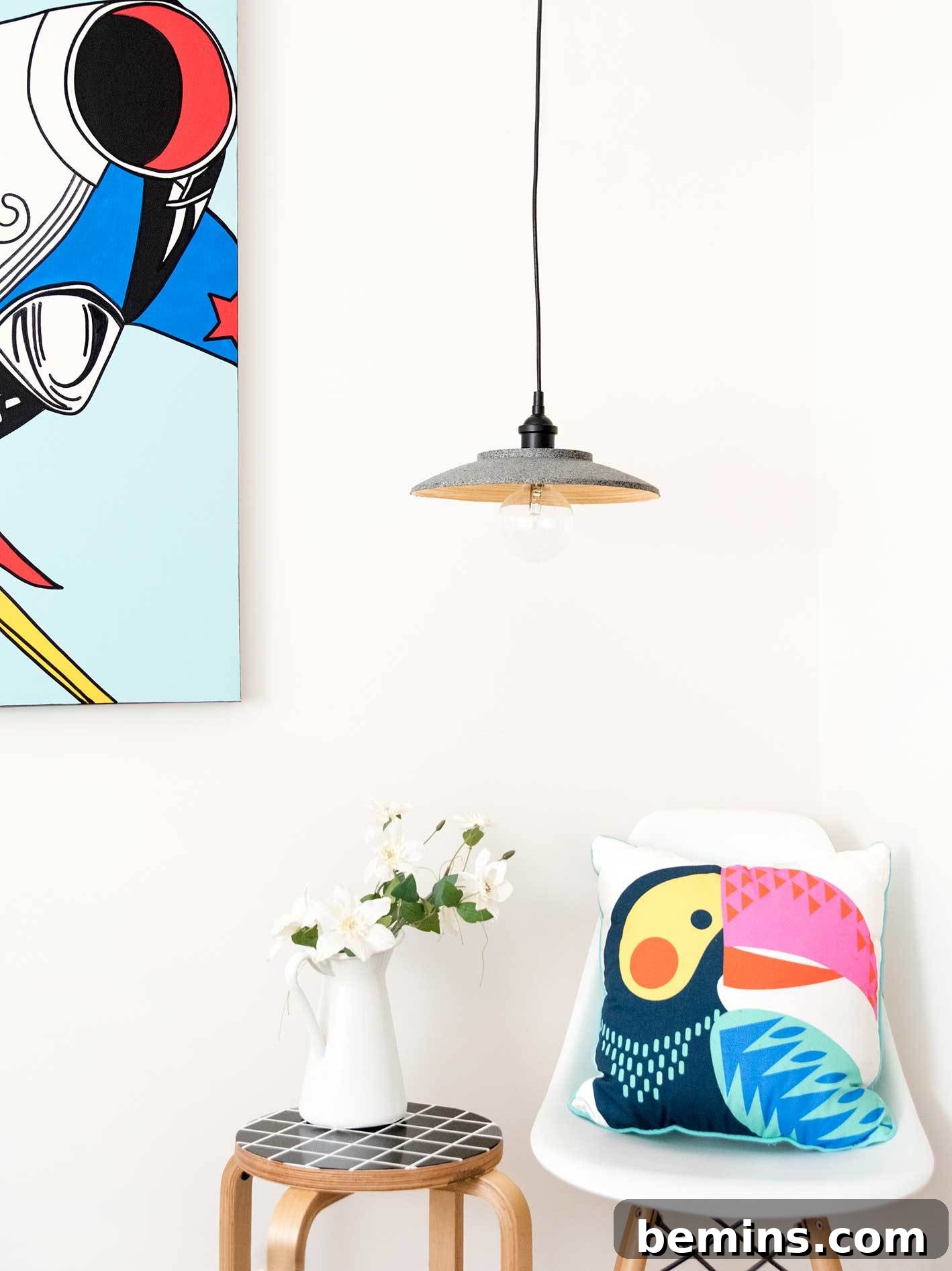 IKEA lighting hack: Make a pendant light out of a $6 bowl!