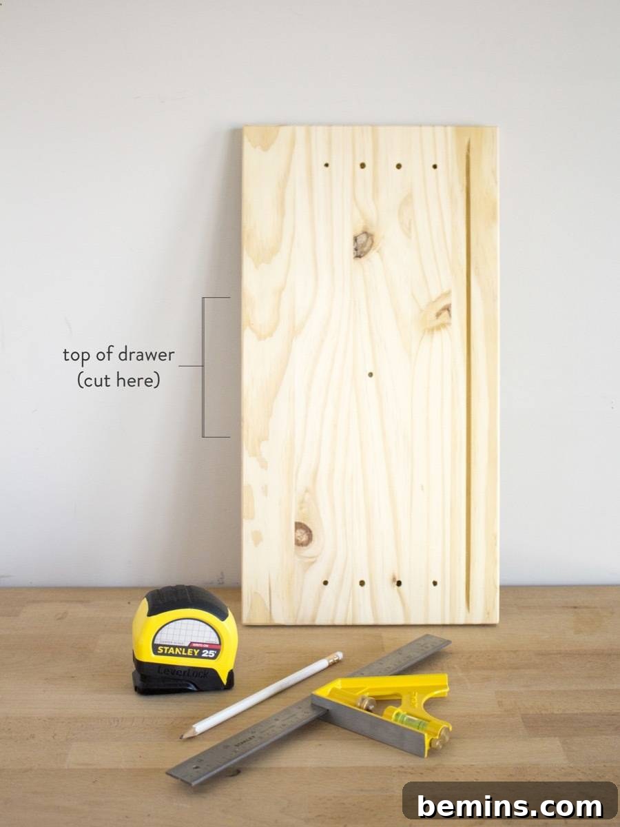 IKEA Nightstand Hack, Tarva Edition: Step 1