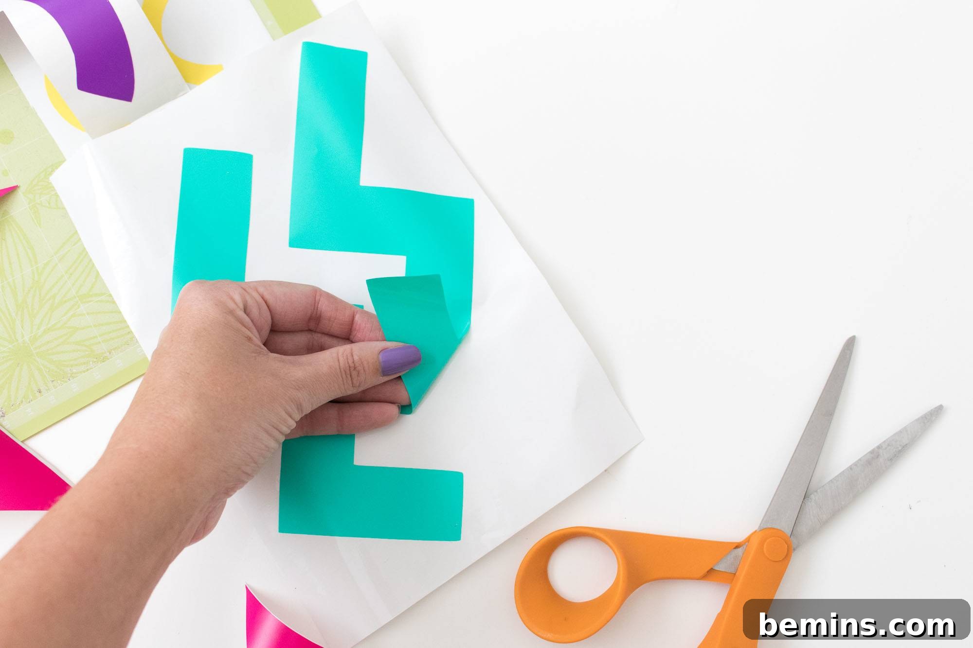 DIY Removable Vinyl Decal Construction Kit
