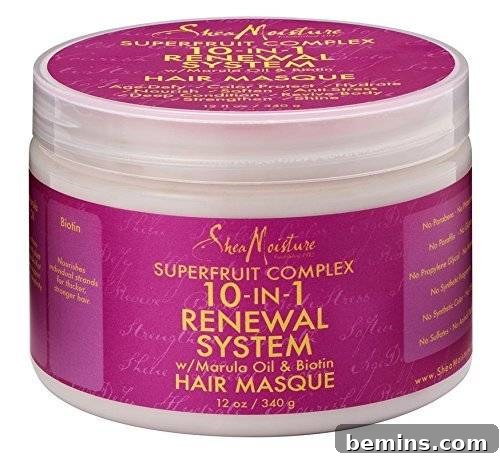 A container of hair masque.