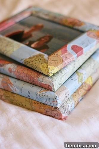 Picture frame makeover ideas - Photo via Alyssa B. Young