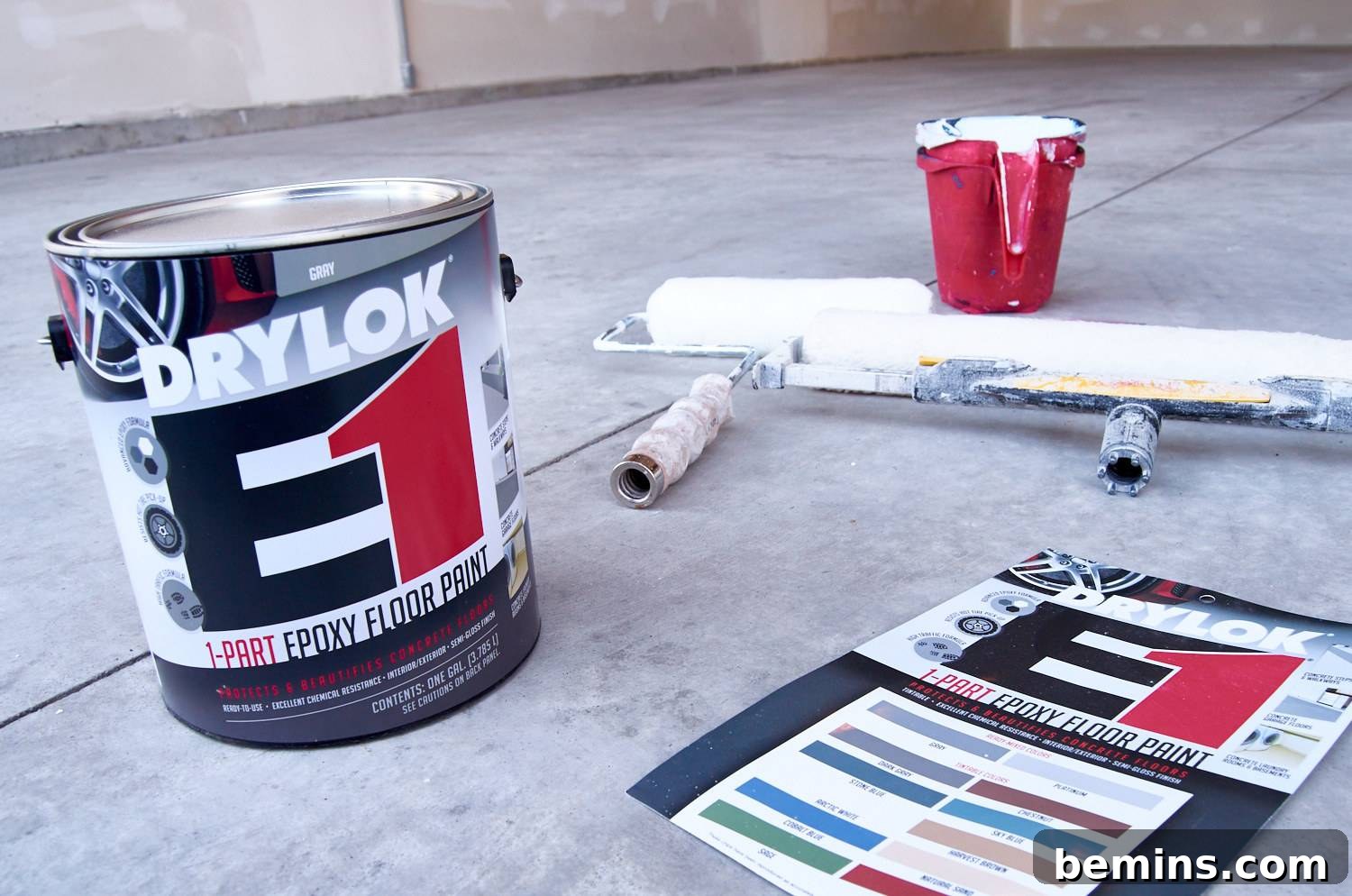DRYLOK® E1 1-Part Epoxy Floor Paint