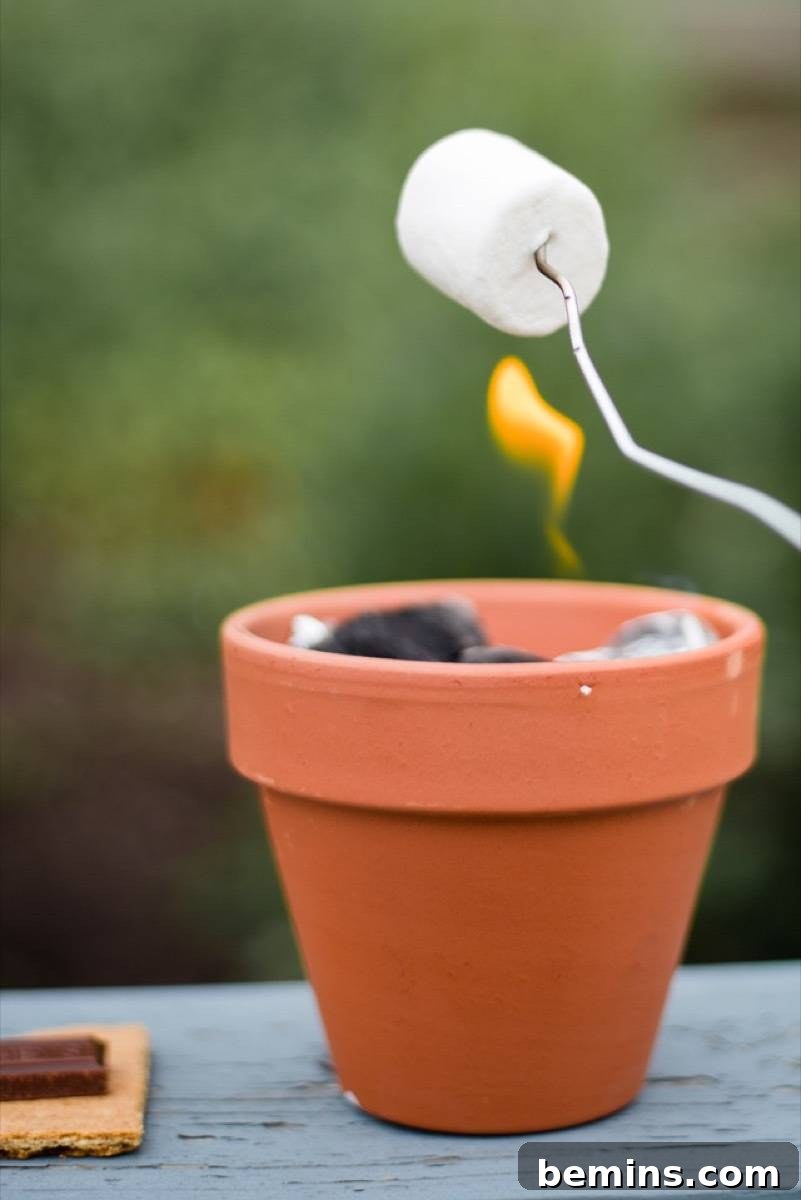 Terra Cotta Pot Fire Pit