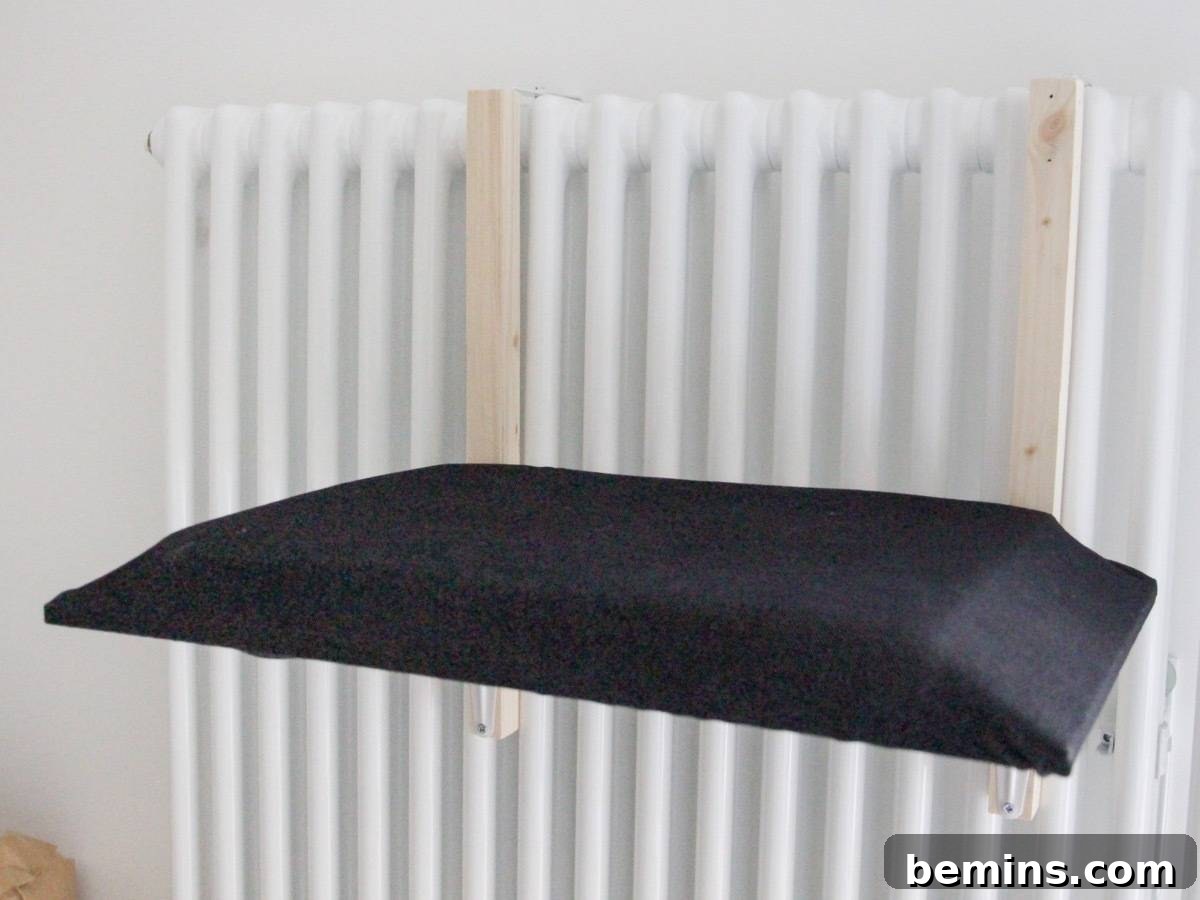 Step 7: Staple Fabric to Underside of Board