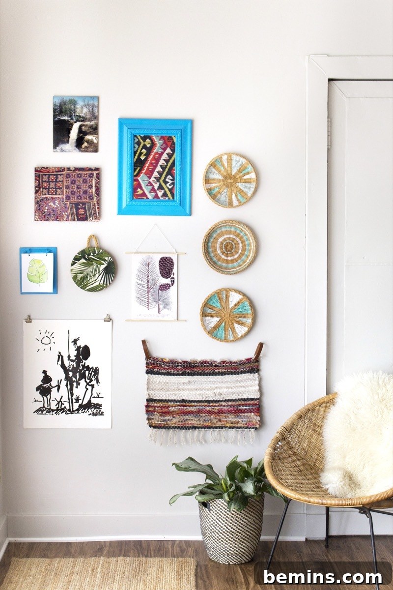 DIY Gallery Wall: Thrifting for Unique Home Decor