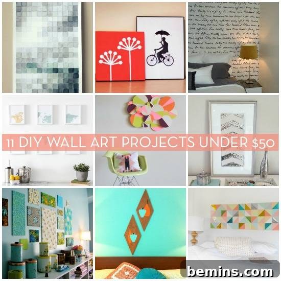 Cheap Wall Art Ideas: Inspiration for Creating an Affordable Gallery Wall