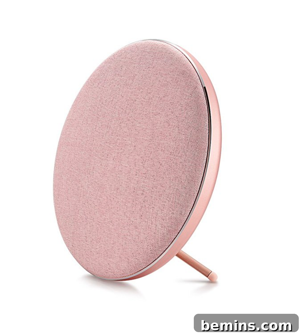 Rose Gold Bluetooth Speaker - A Stylish Gift for Mom