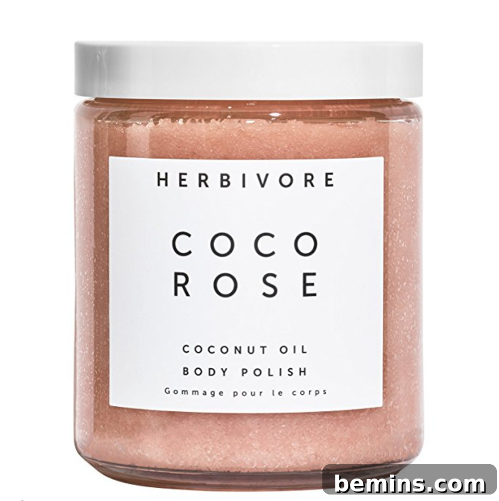 Herbivore Botanicals Coco Rose Body Polish - A Luxurious Spa Gift