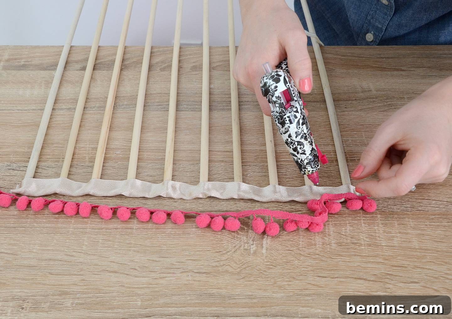 Folding Over the Ribbon and Gluing