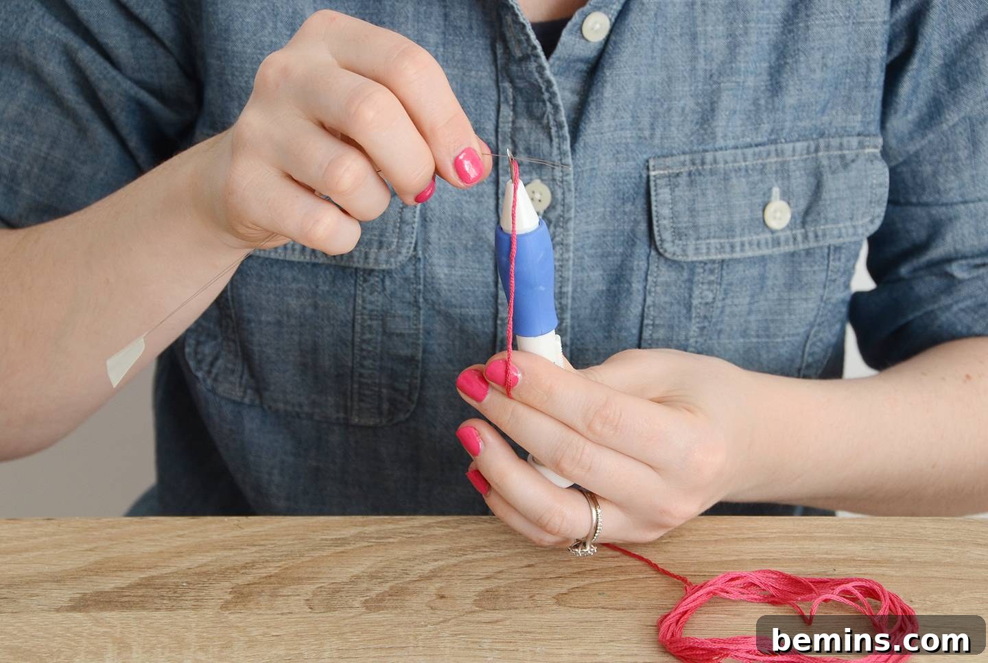 Threading the Eye of the Punch Needle