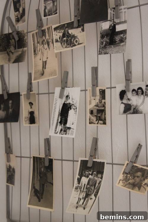 Creative ways to display photos