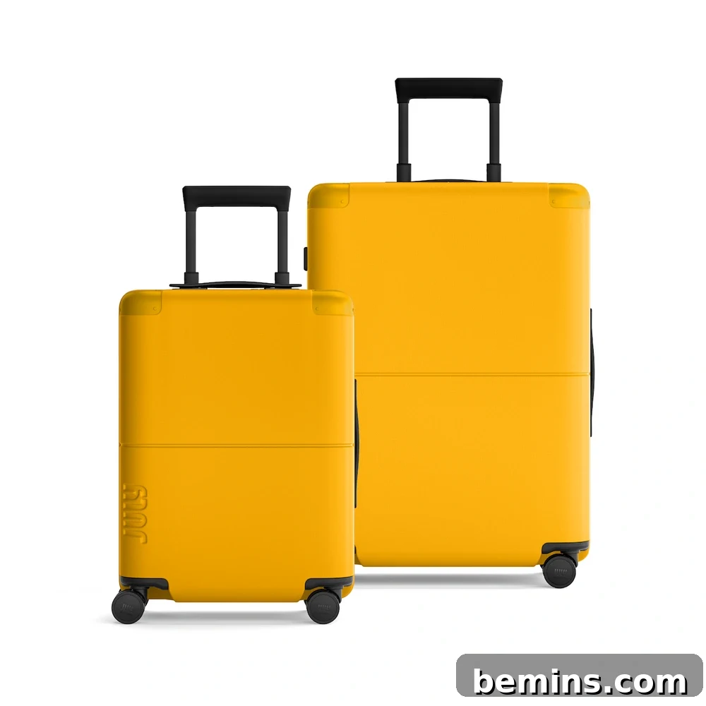 Adorable Luggage to Spark Your Wanderlust 2 Stylish luggage set by July