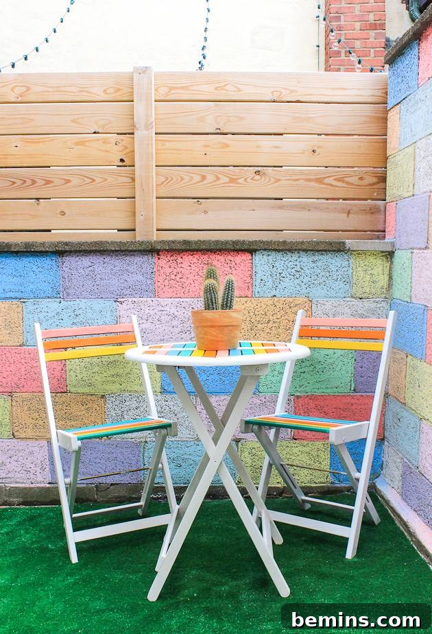 Maximize Your Small Porch Paradise: Summer Styling Tips 8 Chalk Decor for Porch Walls and Floors