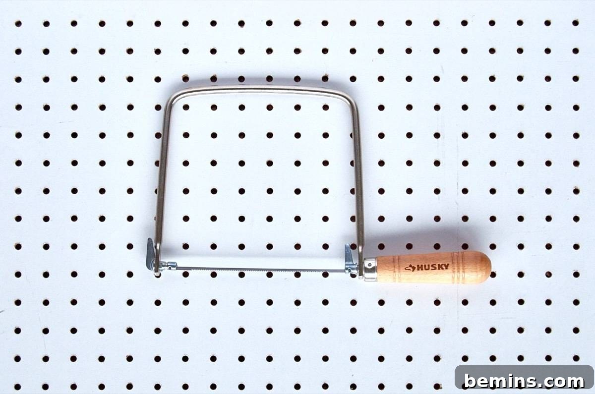 Mastering Hand Saws The Ultimate Tool Box Guide 7 Coping Saw for Intricate Curves and Detailed Cuts