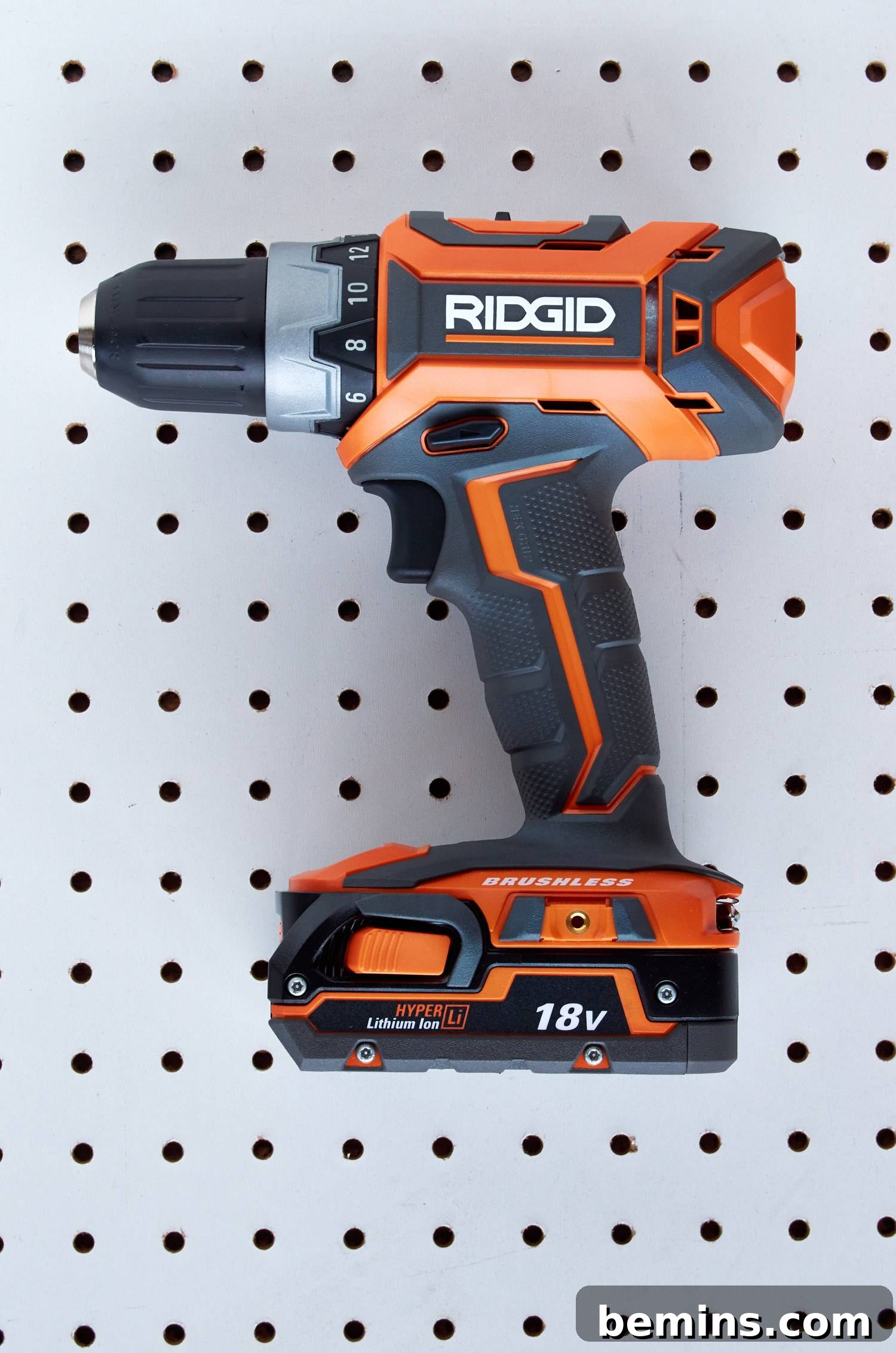 Electric Drill on a Shelf