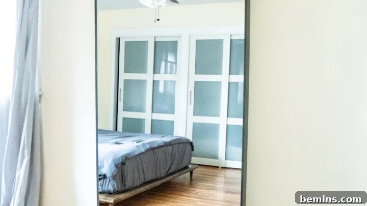 West Elm Mirror Ikea Hack