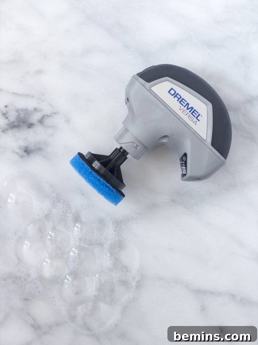 This Gadget Will Revolutionize Your Home Cleaning 4 Dremel Versa cleaning tool