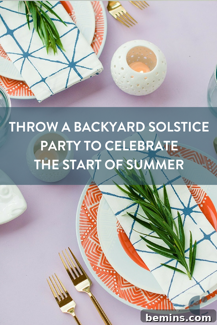 Summer Solstice Party Ideas