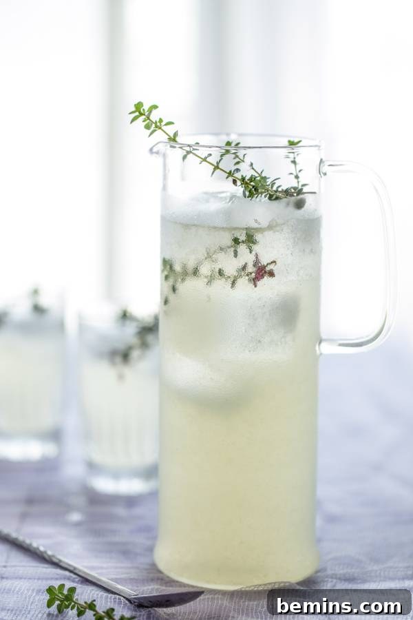 Thyme Lemonade