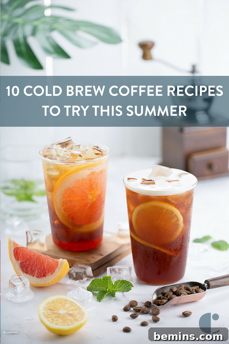 Sick of the same old coffee? Try one of these exciting cold brew coffee variations.