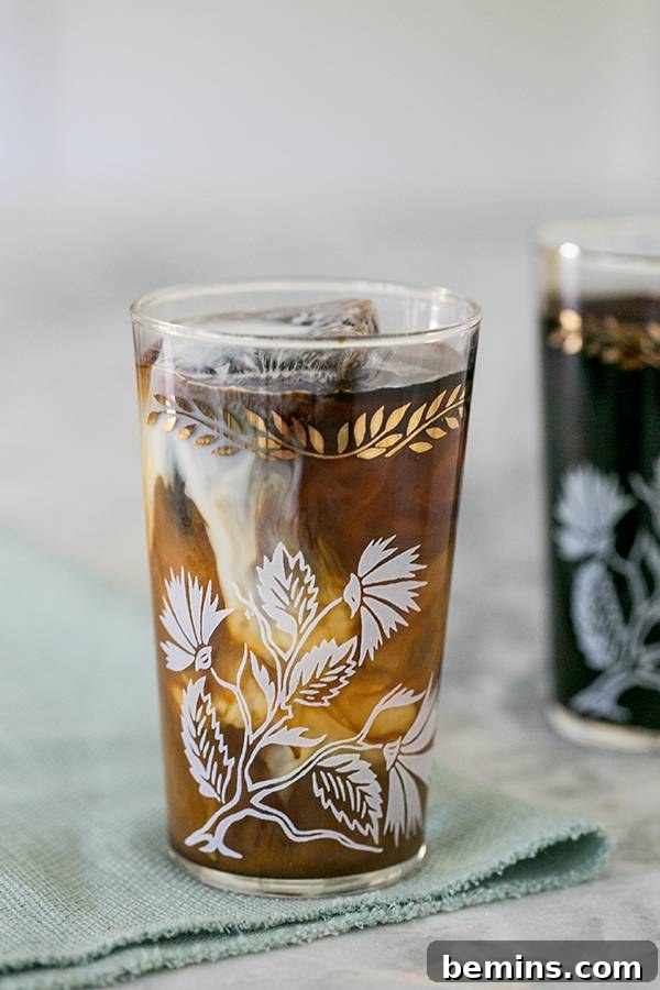 New Orleans Cold Brew Iced Coffee