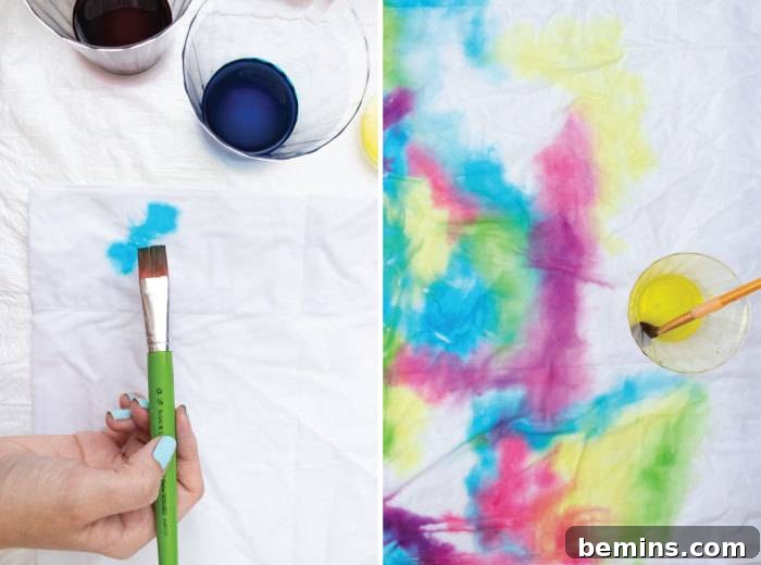 Step 3 | Watercolor pillowcases