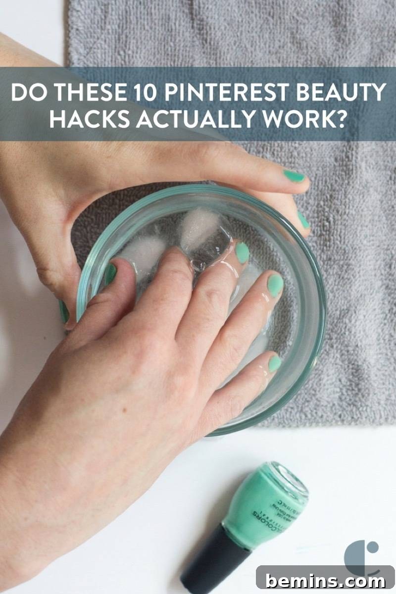 Do Pinterest Beauty Hacks Really Deliver? 28 Do these Pinterest beauty hacks work as well as they say they will?