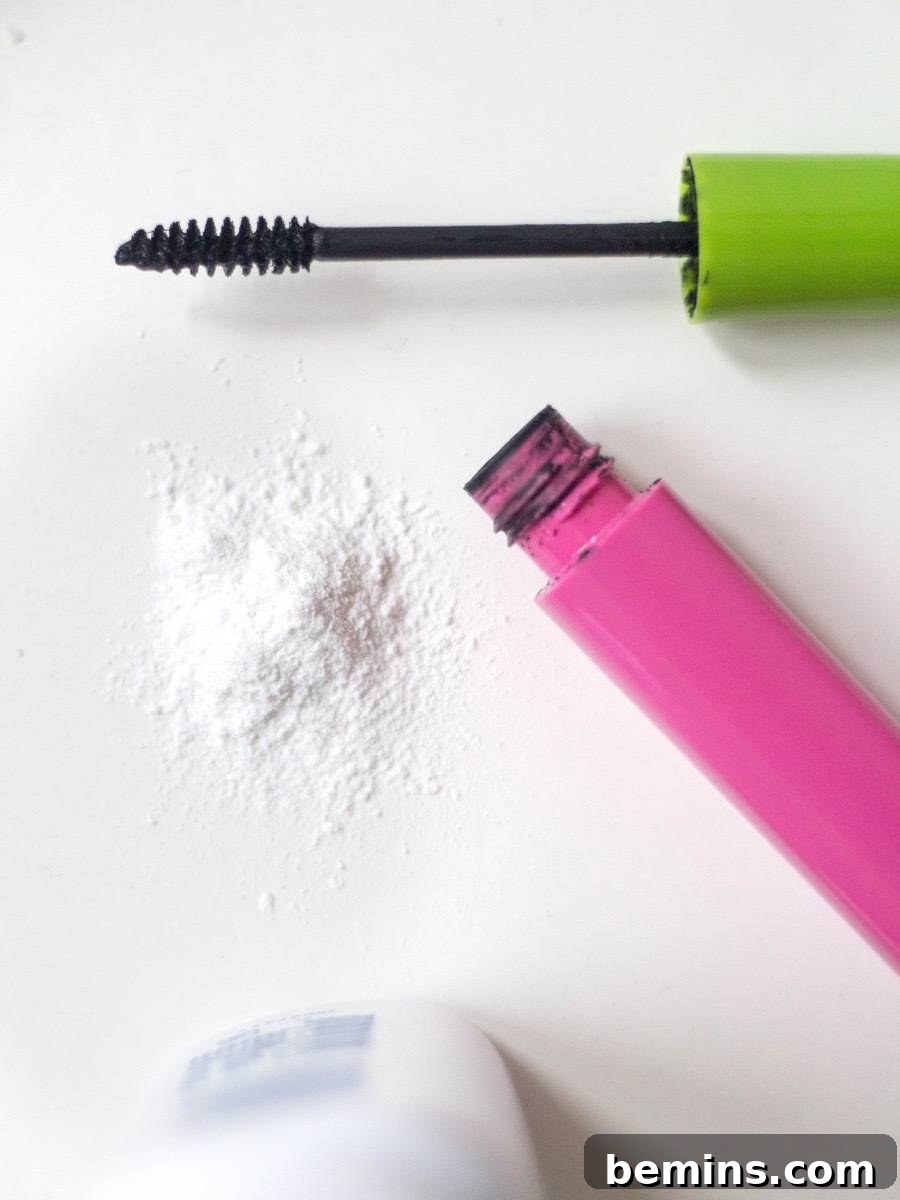 Do Pinterest Beauty Hacks Really Deliver? 7 Using baby powder to make eyelashes look fuller