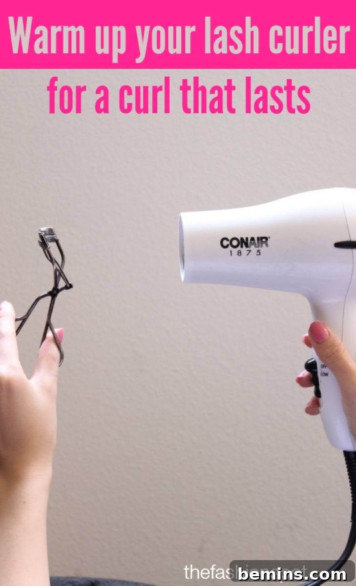 Do Pinterest Beauty Hacks Really Deliver? 9 Warm up a lash curler for a curl that lasts