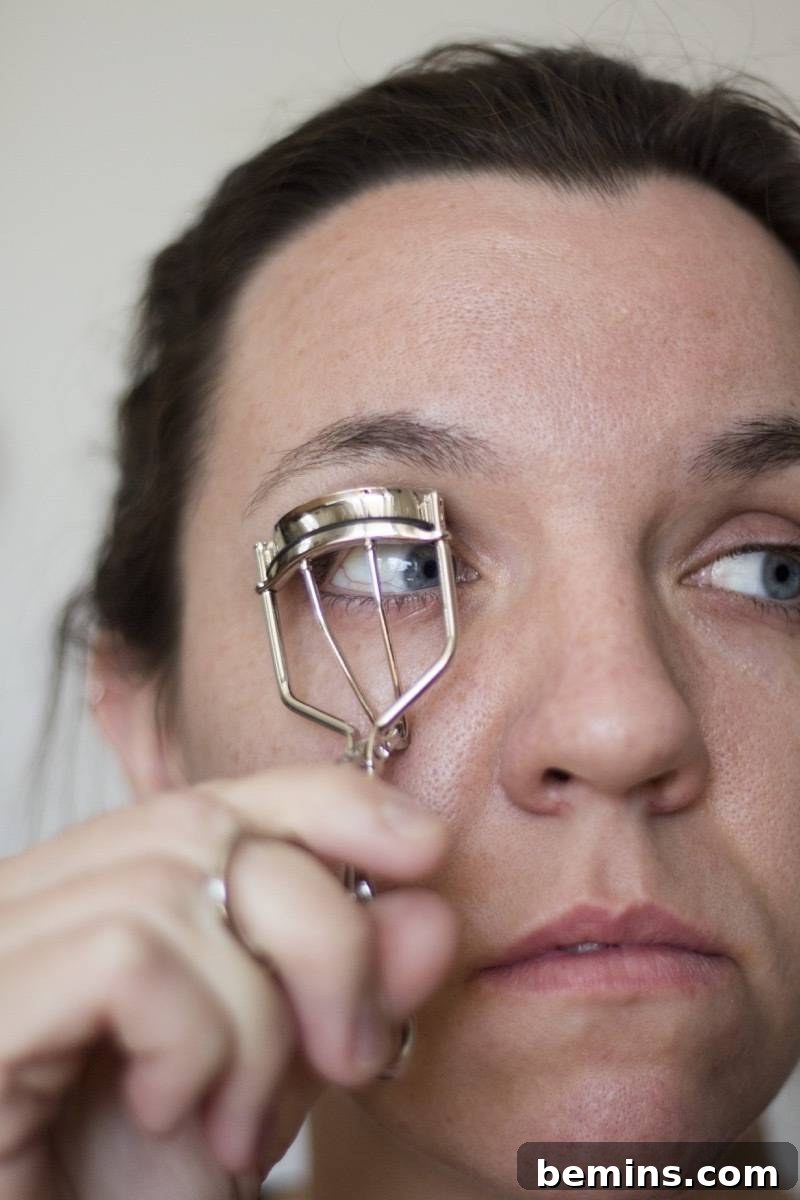 Do Pinterest Beauty Hacks Really Deliver? 10 Using a hot eyelash curler
