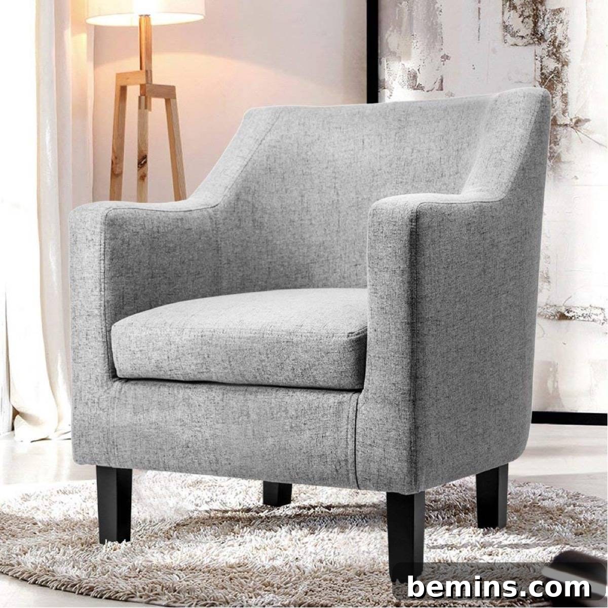 Fabric accent chair from Amazon