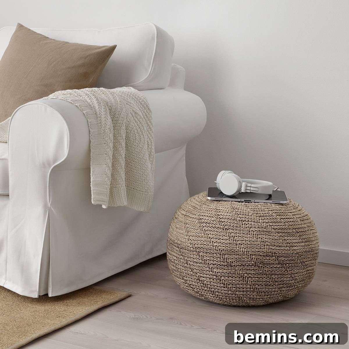 SANDARED pouffe from IKEA