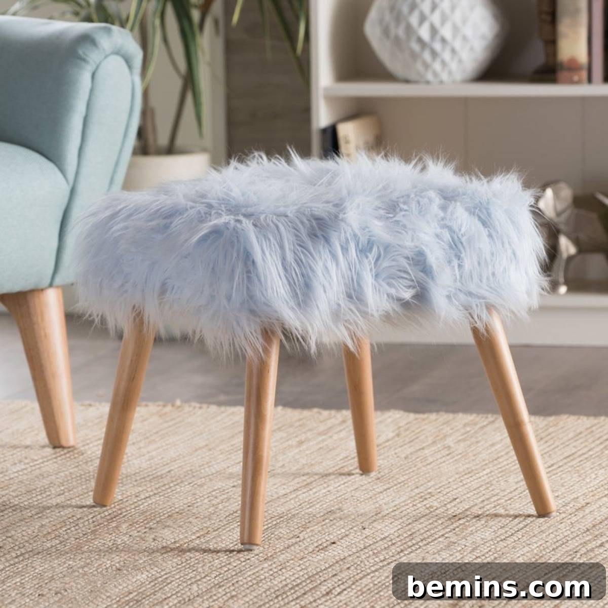 Belfield ottoman from All Modern