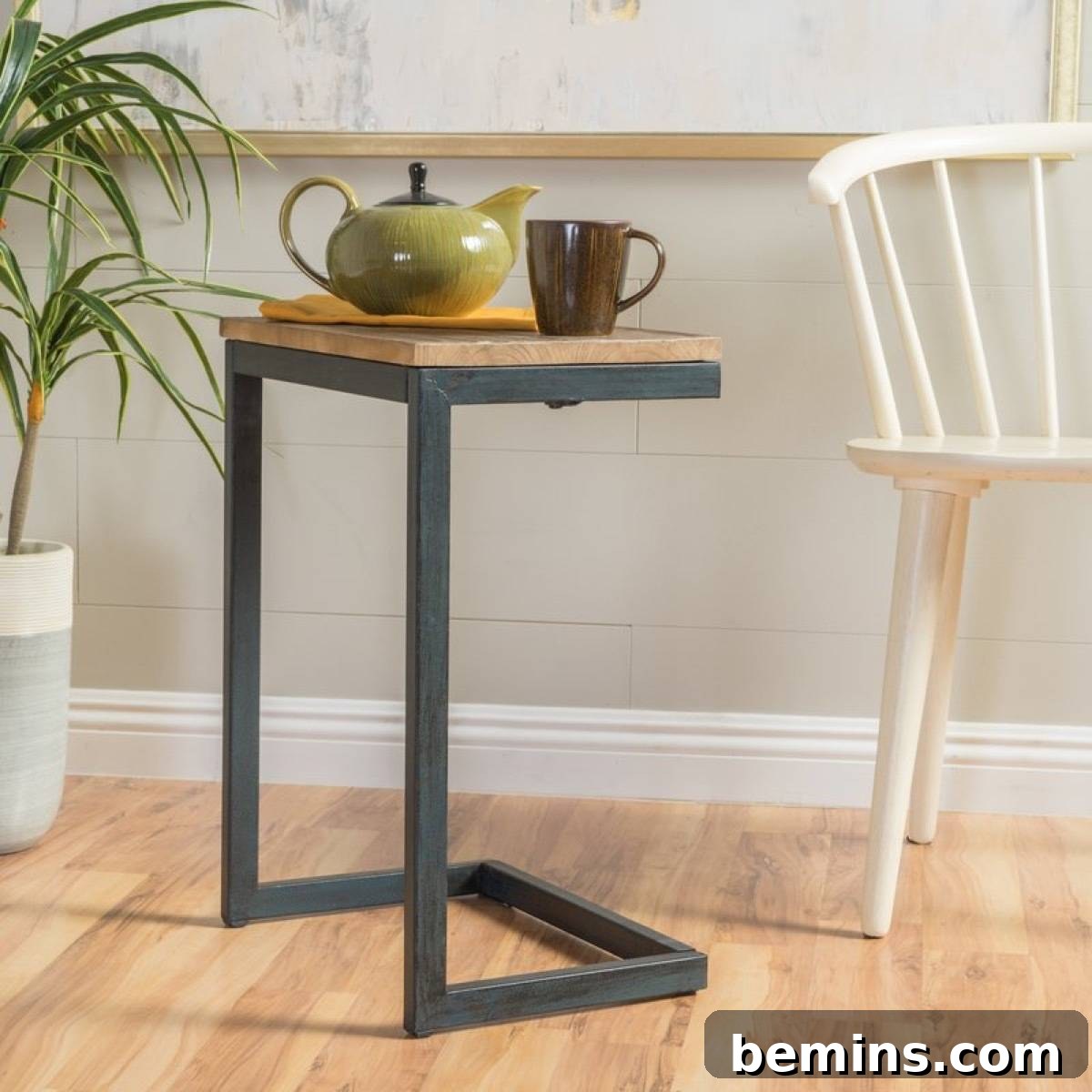 Antique end table from Wayfair