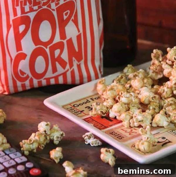 Rosemary caramel corn recipe