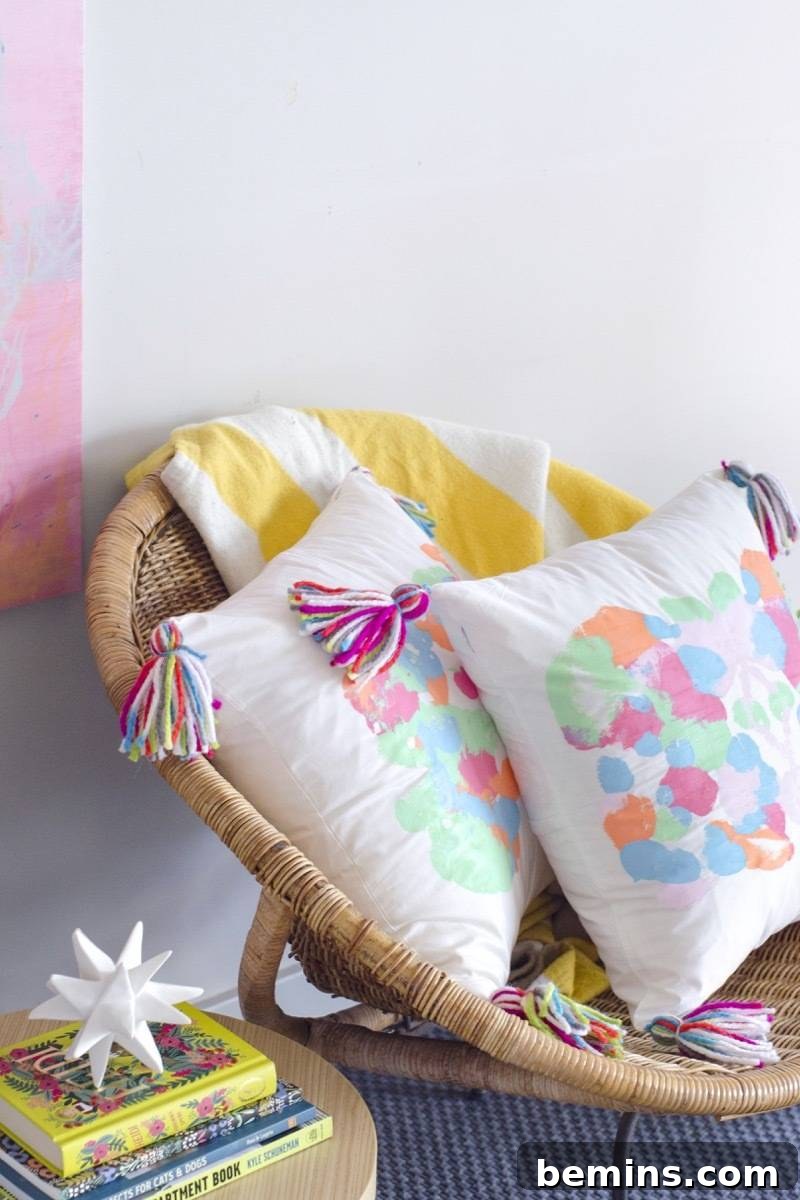 Inkblot Pillow Creations 11 Finished Ink Blot Pillows