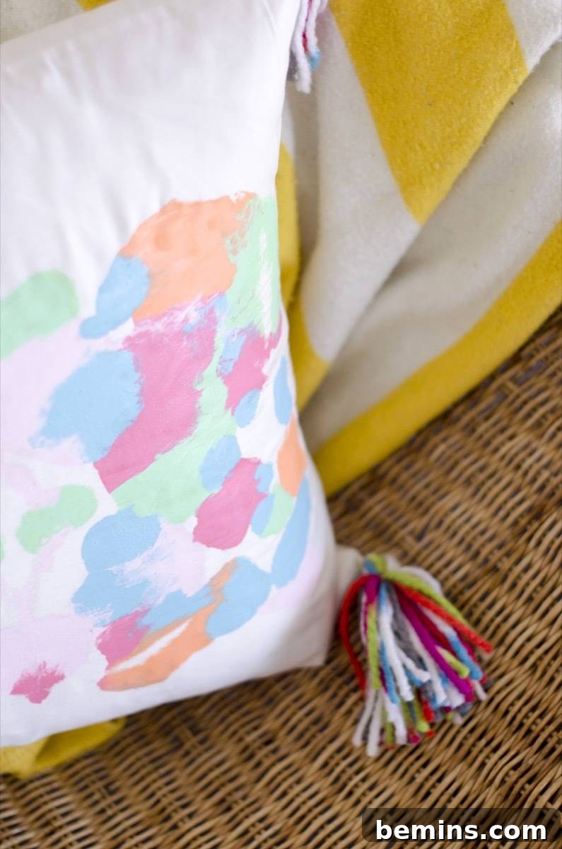 Inkblot Pillow Creations 10 Detail Shot of Ink Blot Pillow Covers