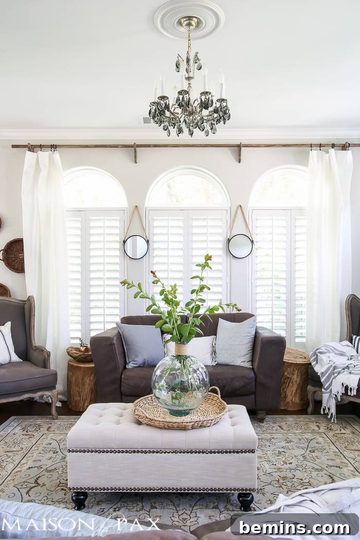 Living room from Maison de Pax