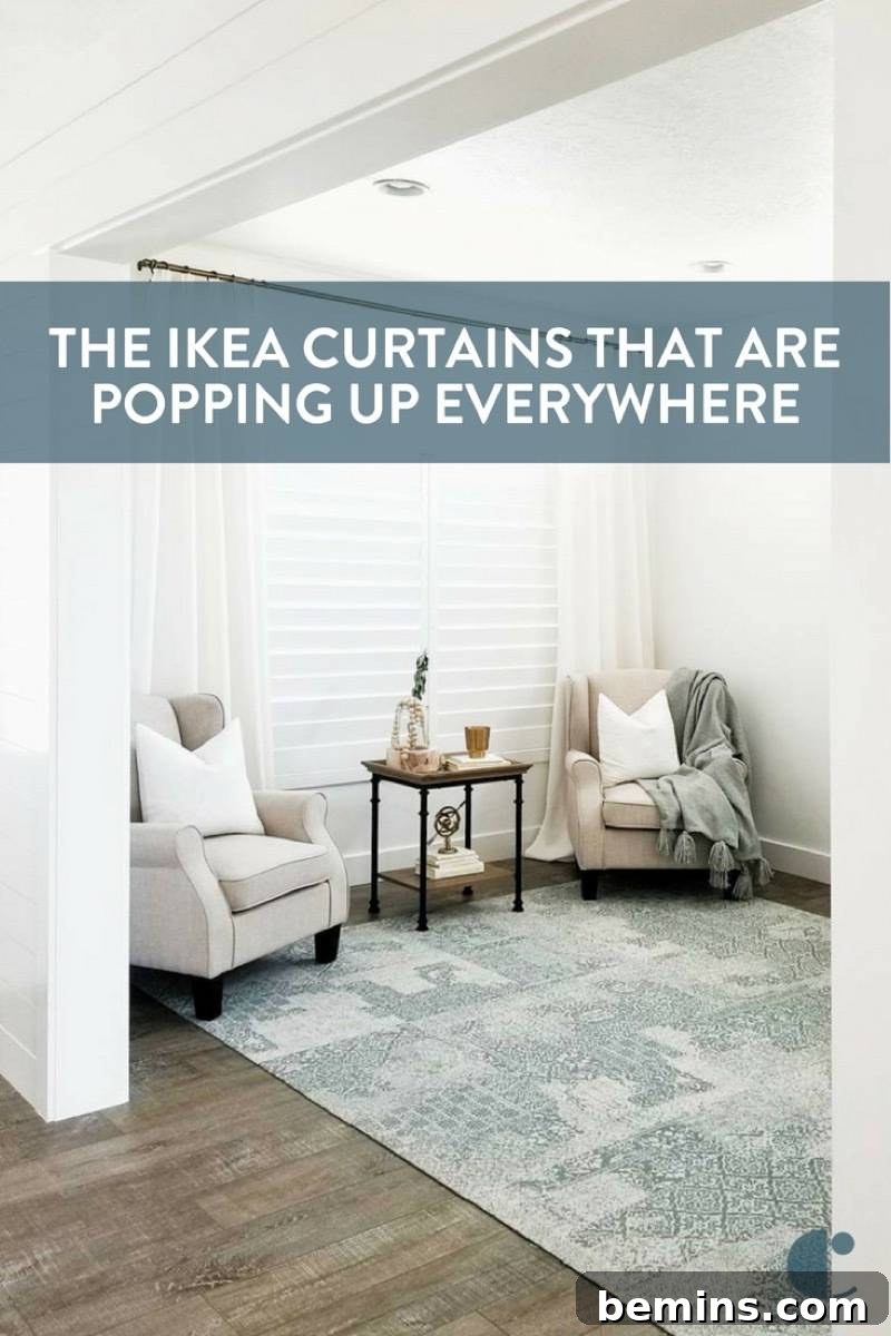 The IKEA curtains that designers swear by!