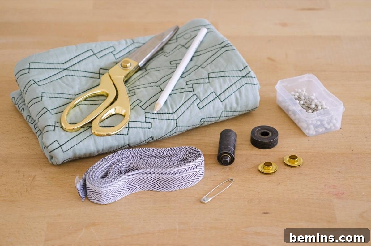 From Pillow to Pack: Crafting a Drawstring Backpack 4 Materials for DIY Pillowcase Backpack