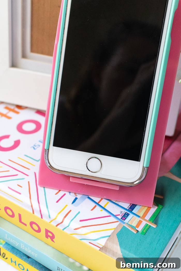 Acrylic phone stand